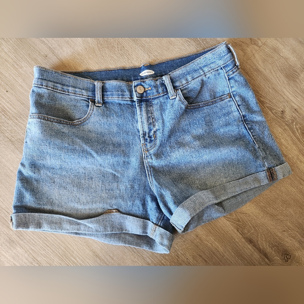 Old navy jean shorts stretchy